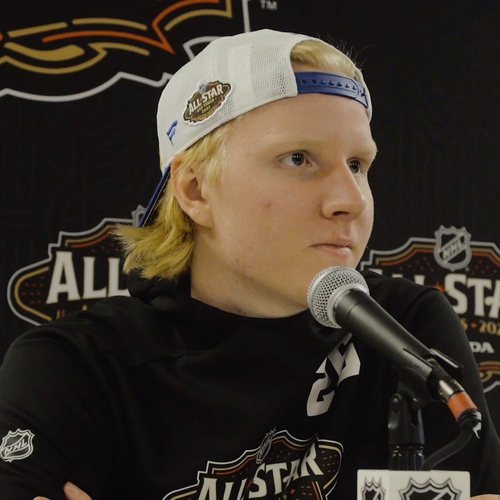 Rasmus Dahlin's answer to this question at #NHLAllStar says it all. ...