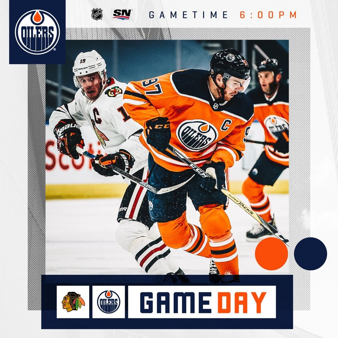 GAME DAY. We're right back to it tonight at home vs. the Blackhawks at 6pm MT. W...