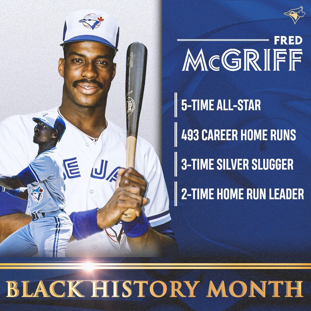One of the best of his era, Fred McGriff was a FORCE on the field  #BlackHistory...