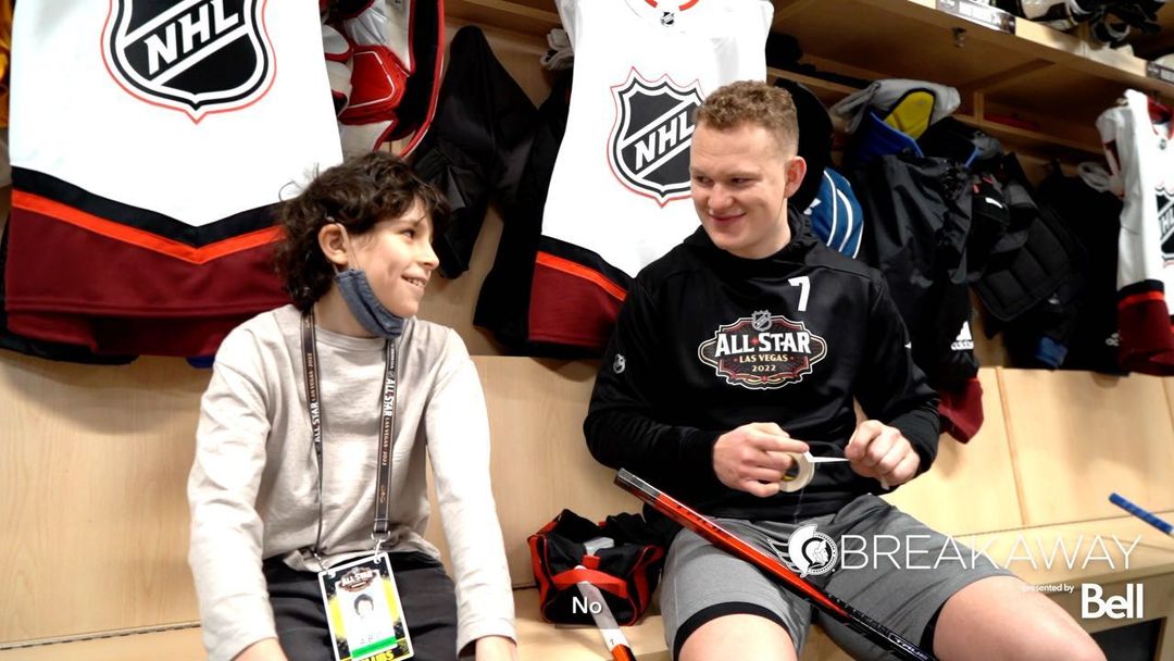 Breakaway presented by @bell | S2E9  Go behind the scenes with Brady Tkachuk as...