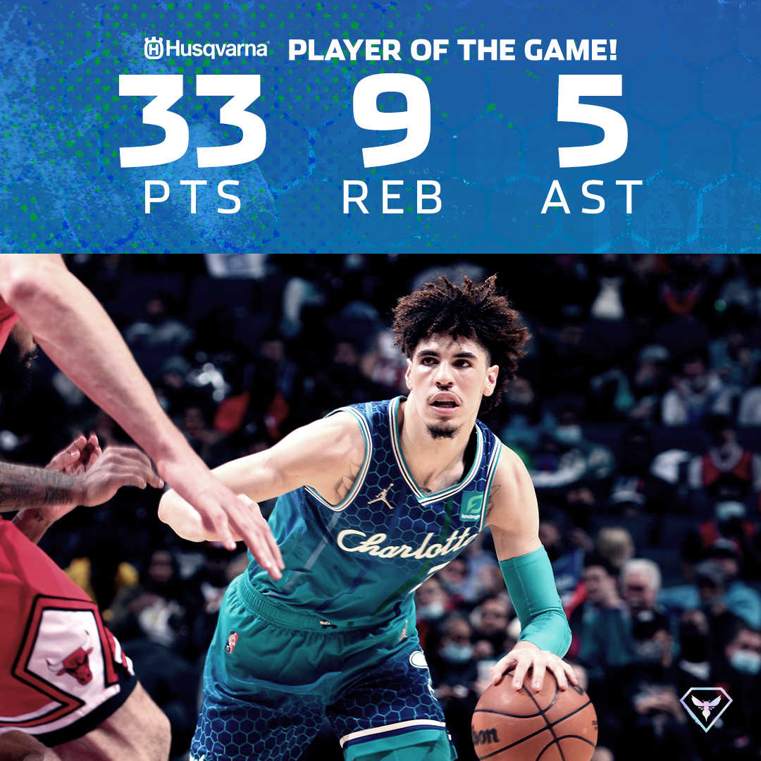 Tonight's @husqvarnausa Player of the Game is @melo. — #AllFly...