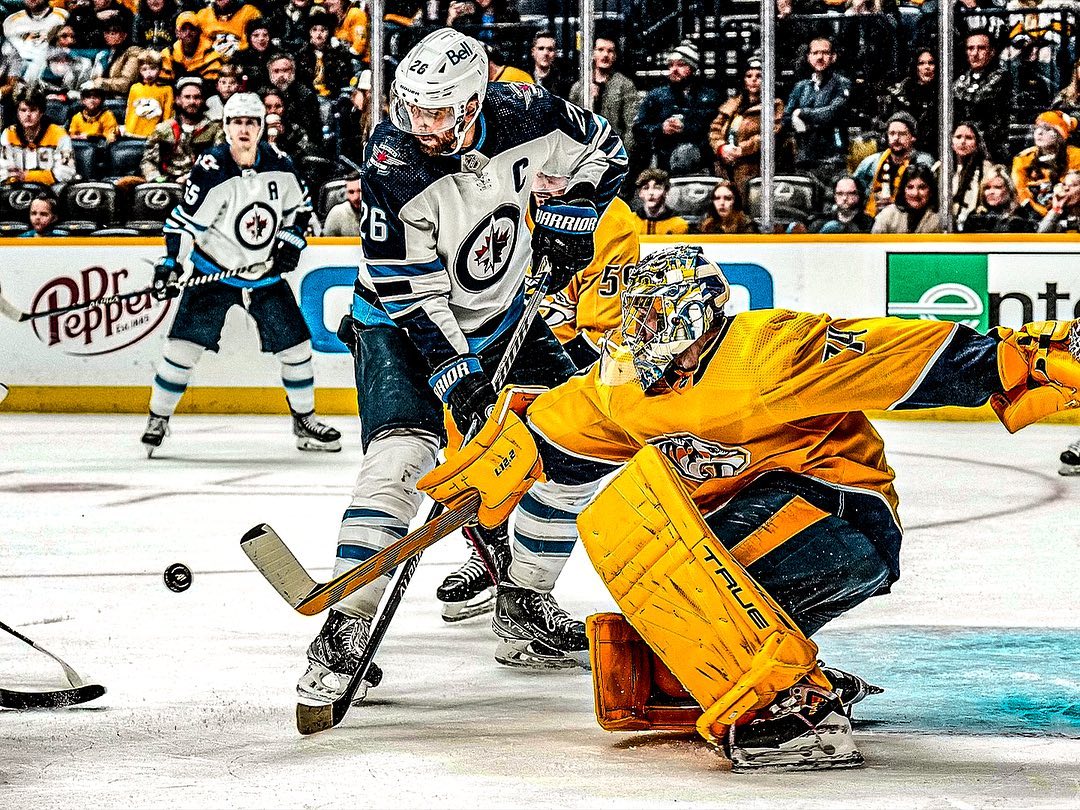 OH WHAT A NIGHT for your CAPTAIN  #GoJetsGo | #WPGvsNSH...