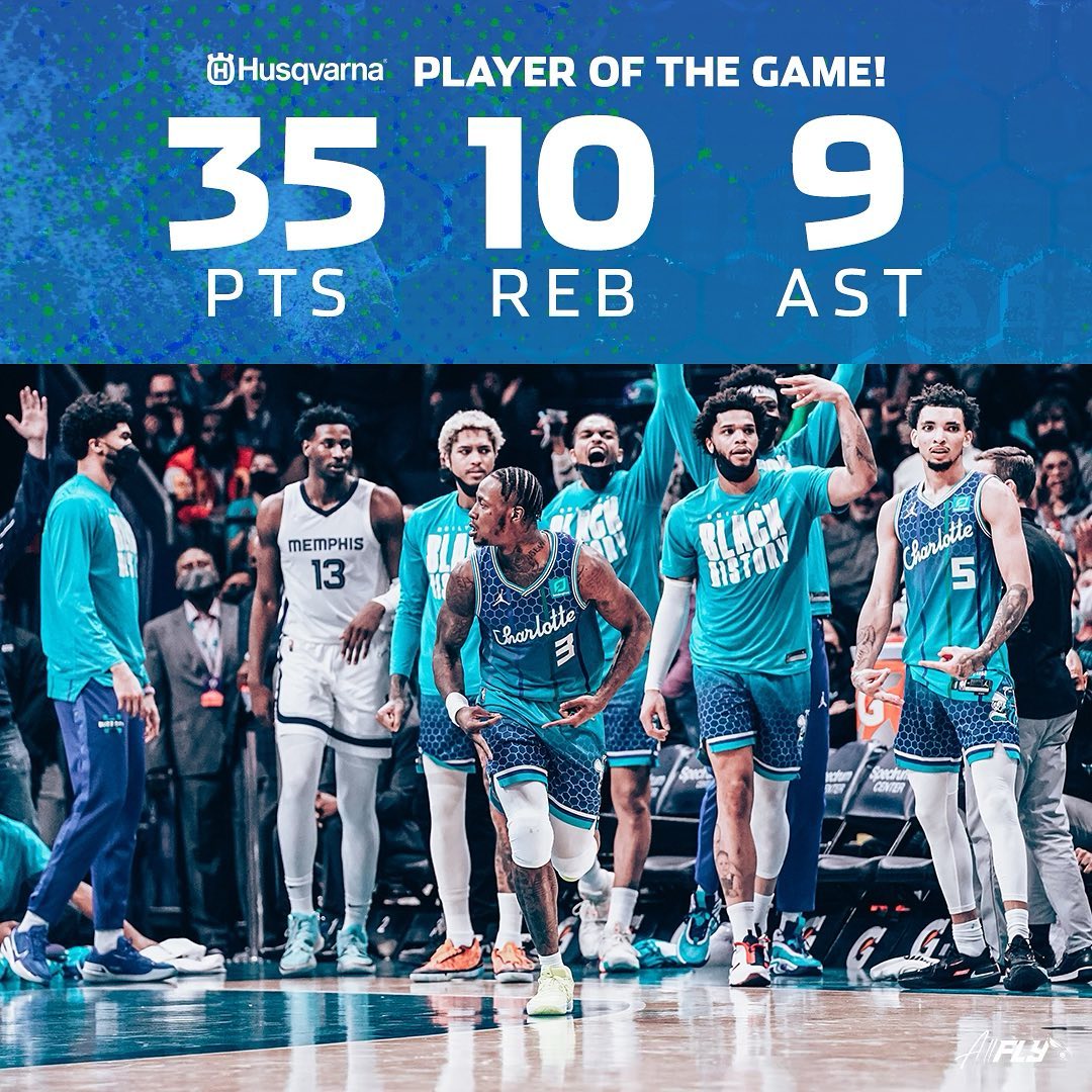 Tonight’s @husqvarnausa Player of the Game is @rozier — #AllFly...