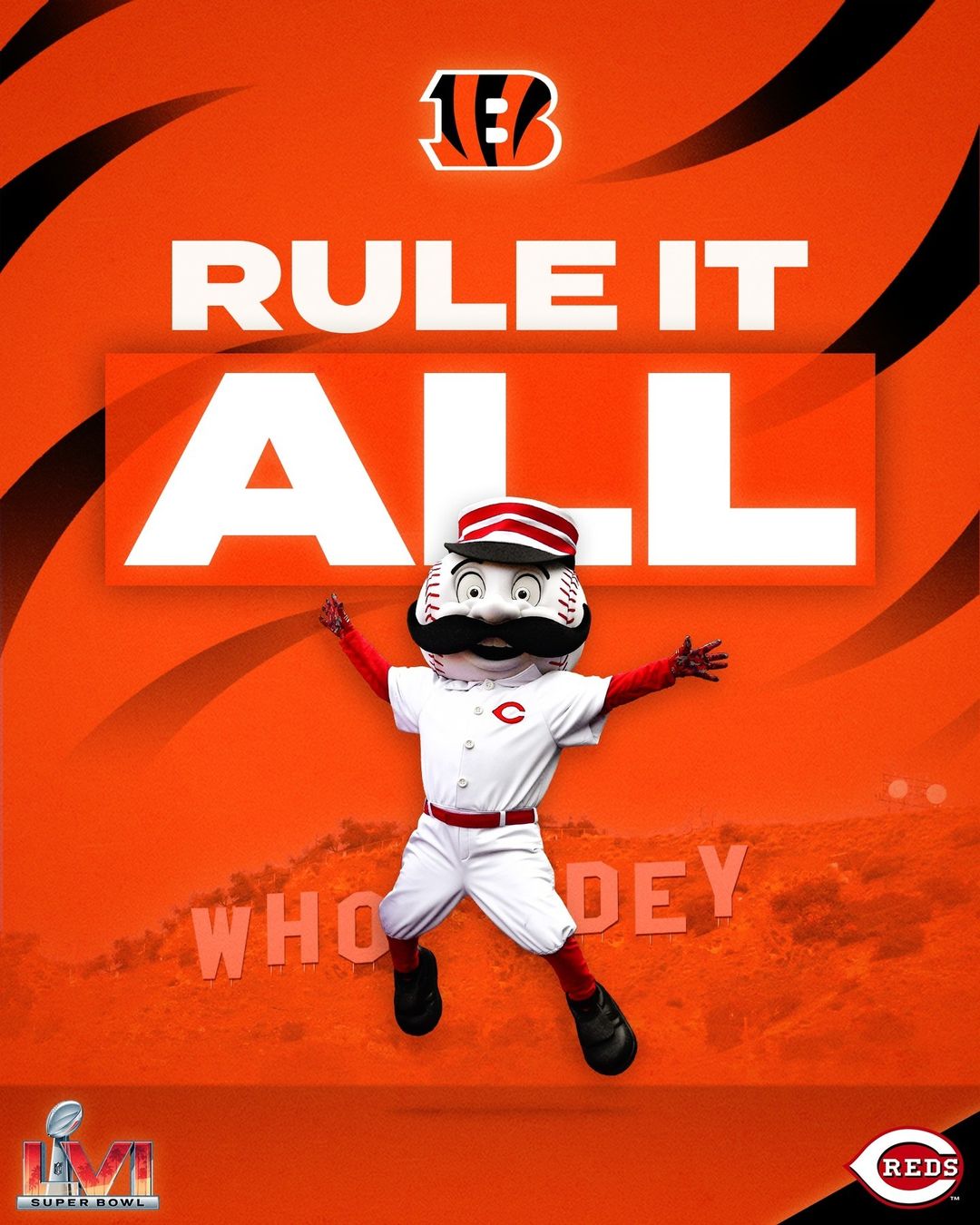 Super Bowl SunDEY Bring it home, @bengals  #RuleItAll...