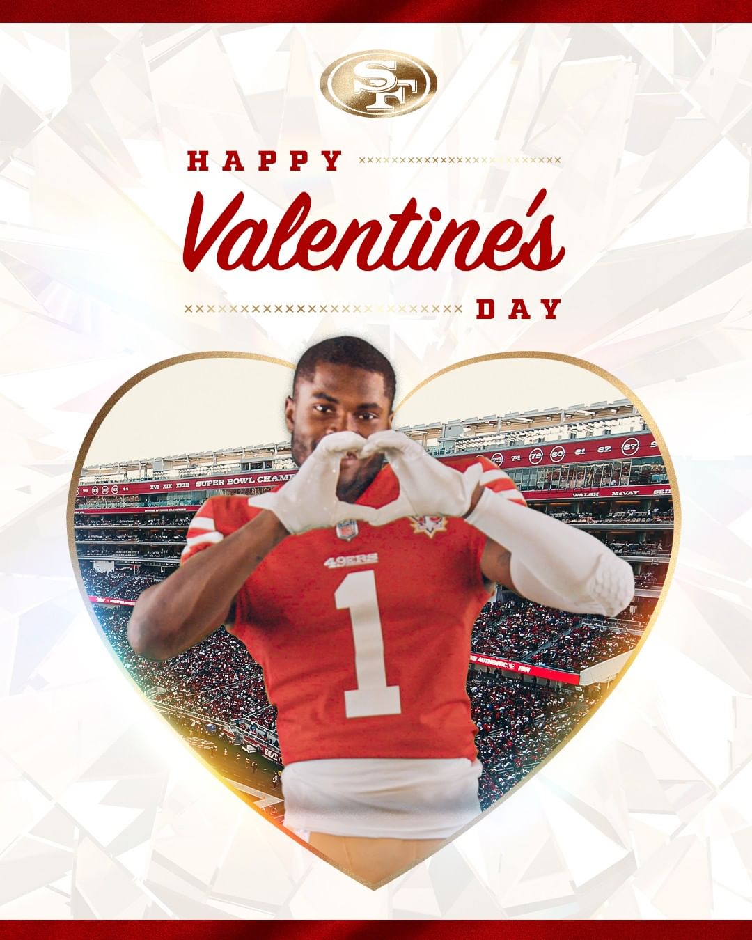 Nothing but love for the Faithful. Happy #ValentinesDay!...