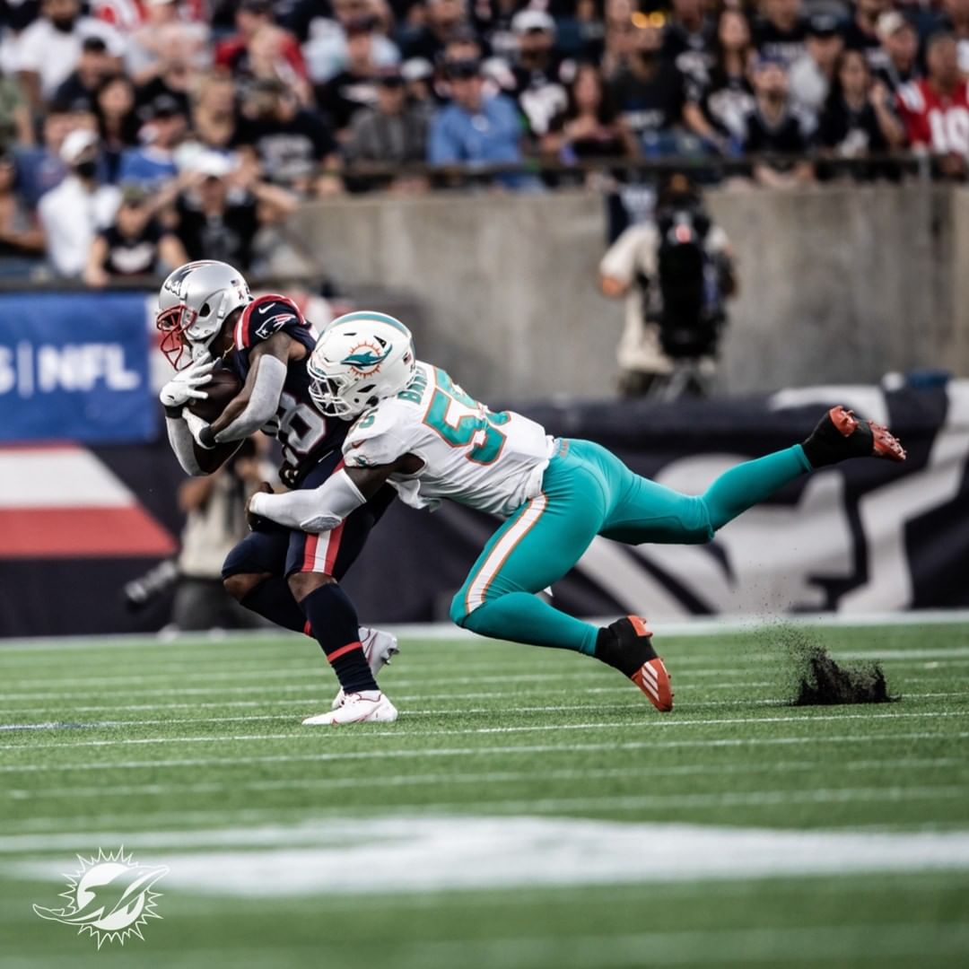 @lastname_baker is the first Dolphins player since 2000 to total at least 4&#xfe...