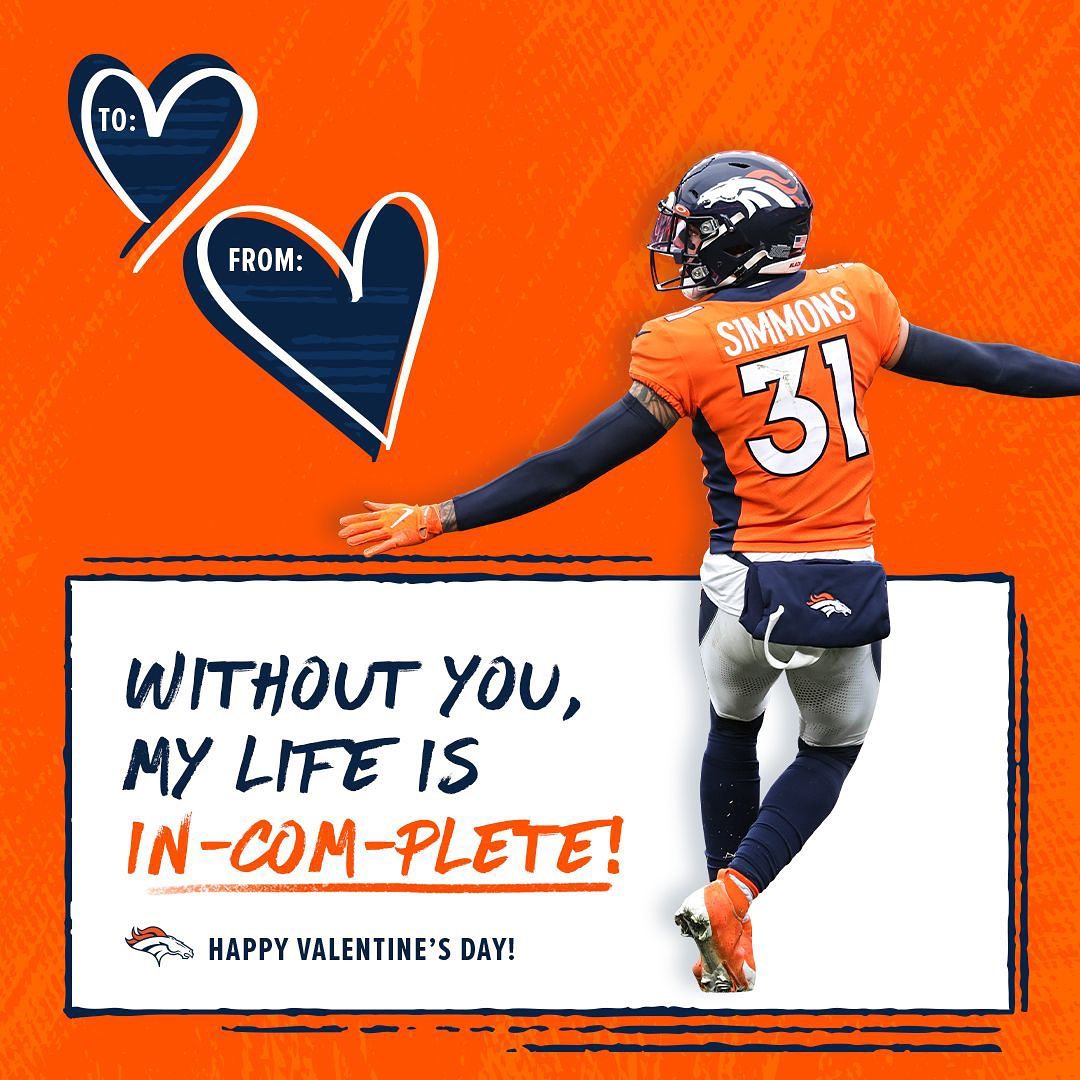 Happy Valentine's Day, #BroncosCountry! ...