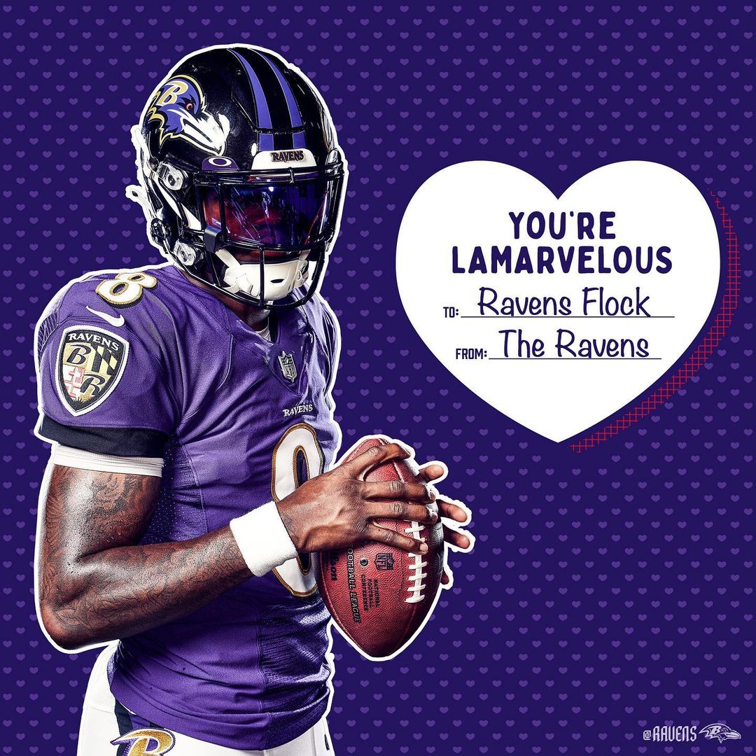 Tag your favorite Raven valentine ...