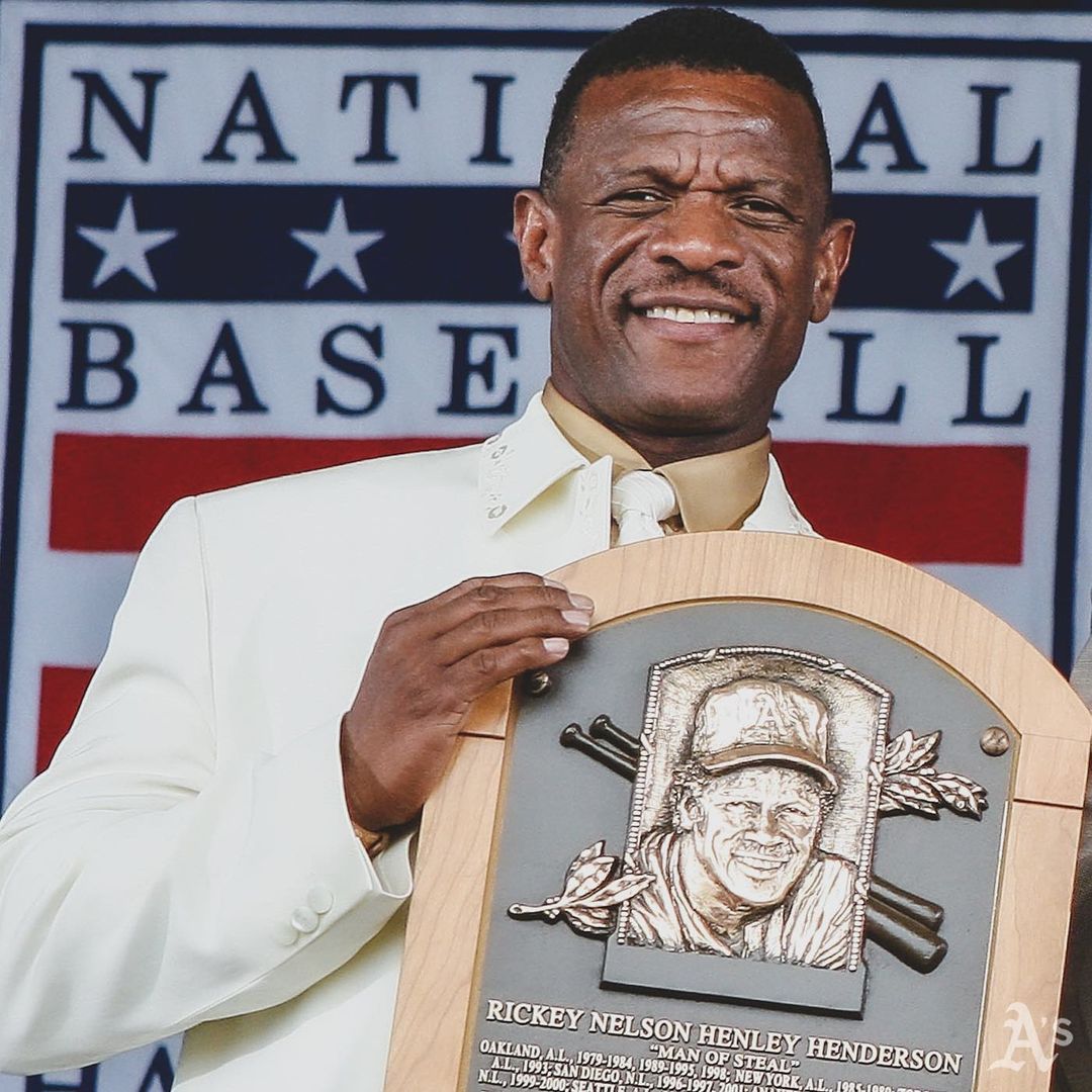 In 2009, Rickey Henderson became the first African American player to be inducte...