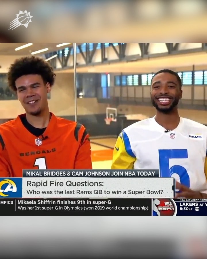 Who are you reppin' with for #SBLVI : @camjohnson23 or @mikalbridges ? 

#NBATod...