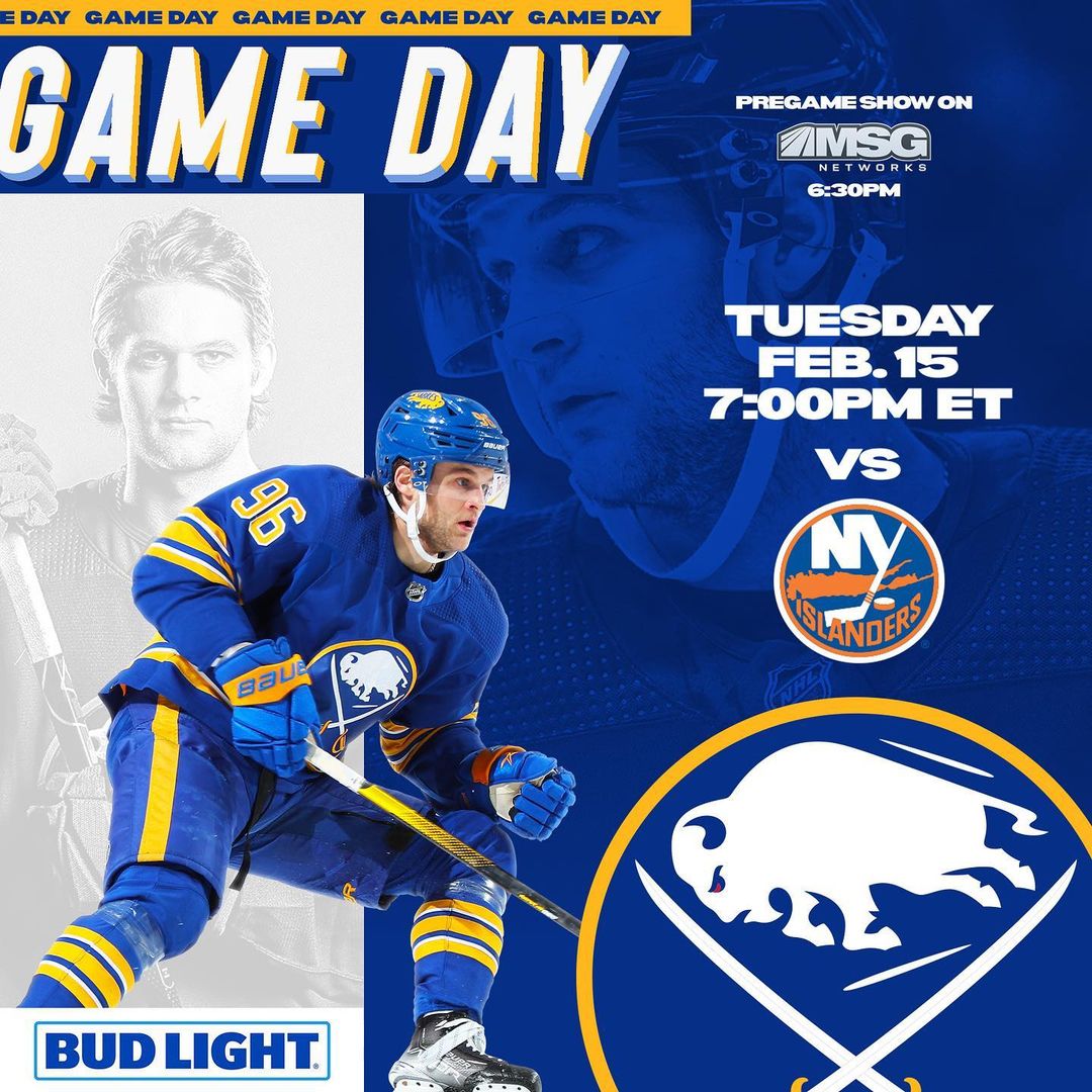 It's Bring Your Buds Night at @keybankcenter! 

: @MSGNetworks
: @WGR550 

#Lets...