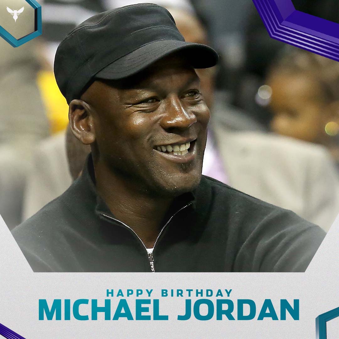 Join us in wishing our Chairman Michael Jordan, a HAPPY BIRTHDAY! ...