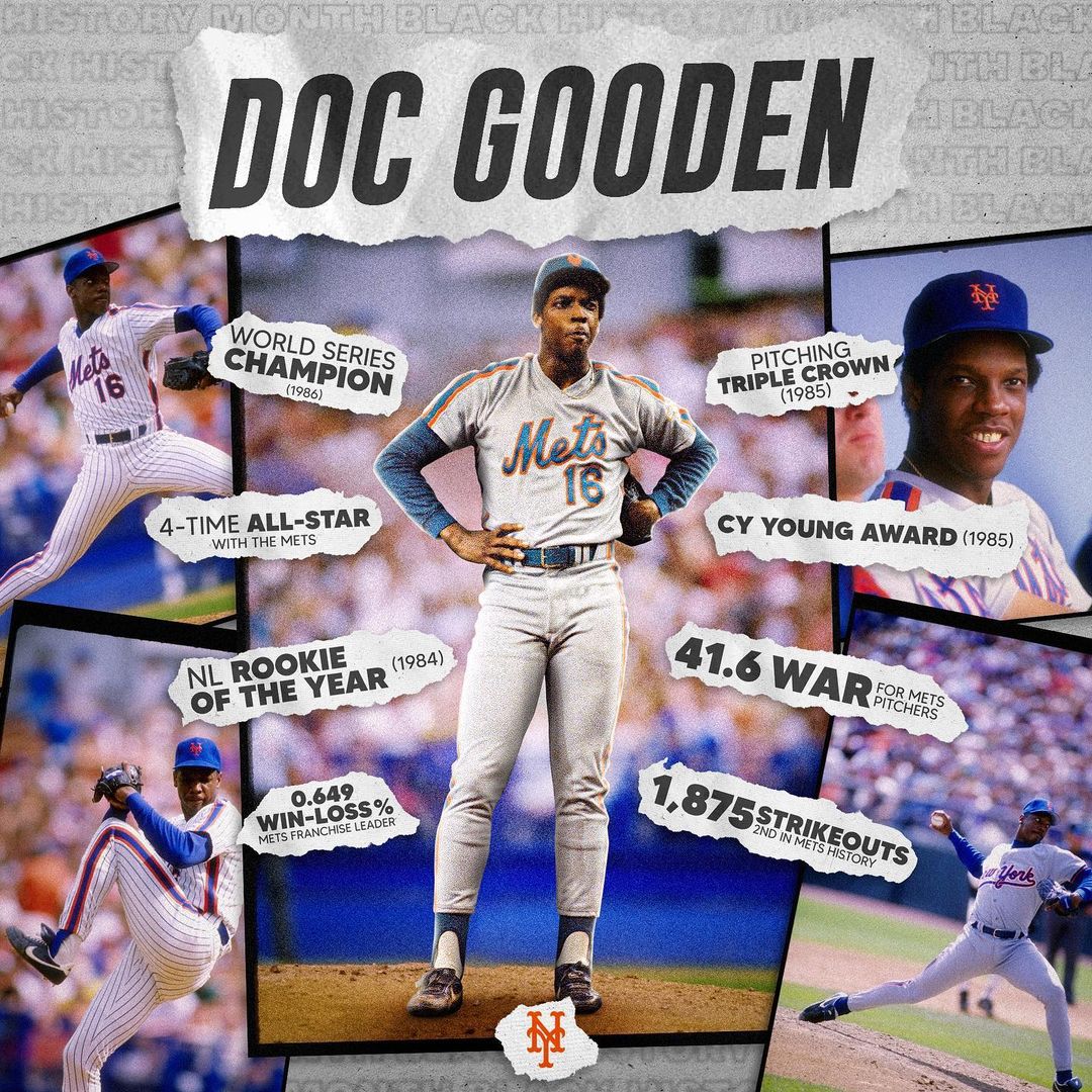Taking a look at Doc Gooden’s illustrious #Mets career. #BHM...