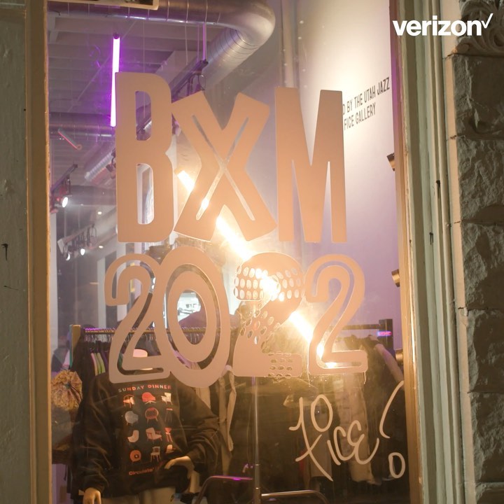 Take a closer look at what went into the Fice Gallery X Utah Jazz event with @na...