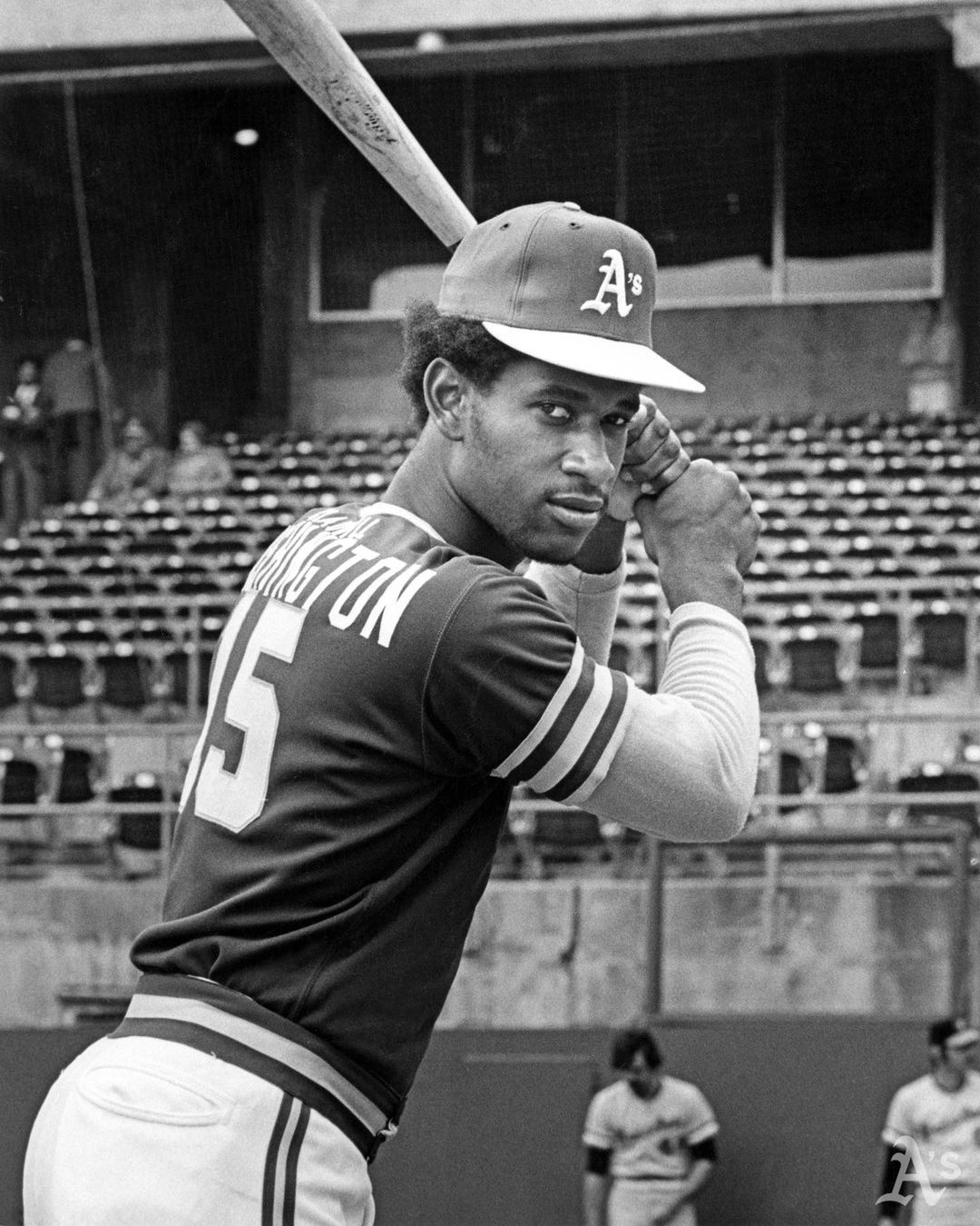 Claudell Washington was the second youngest Oakland A's player selected as an Al...