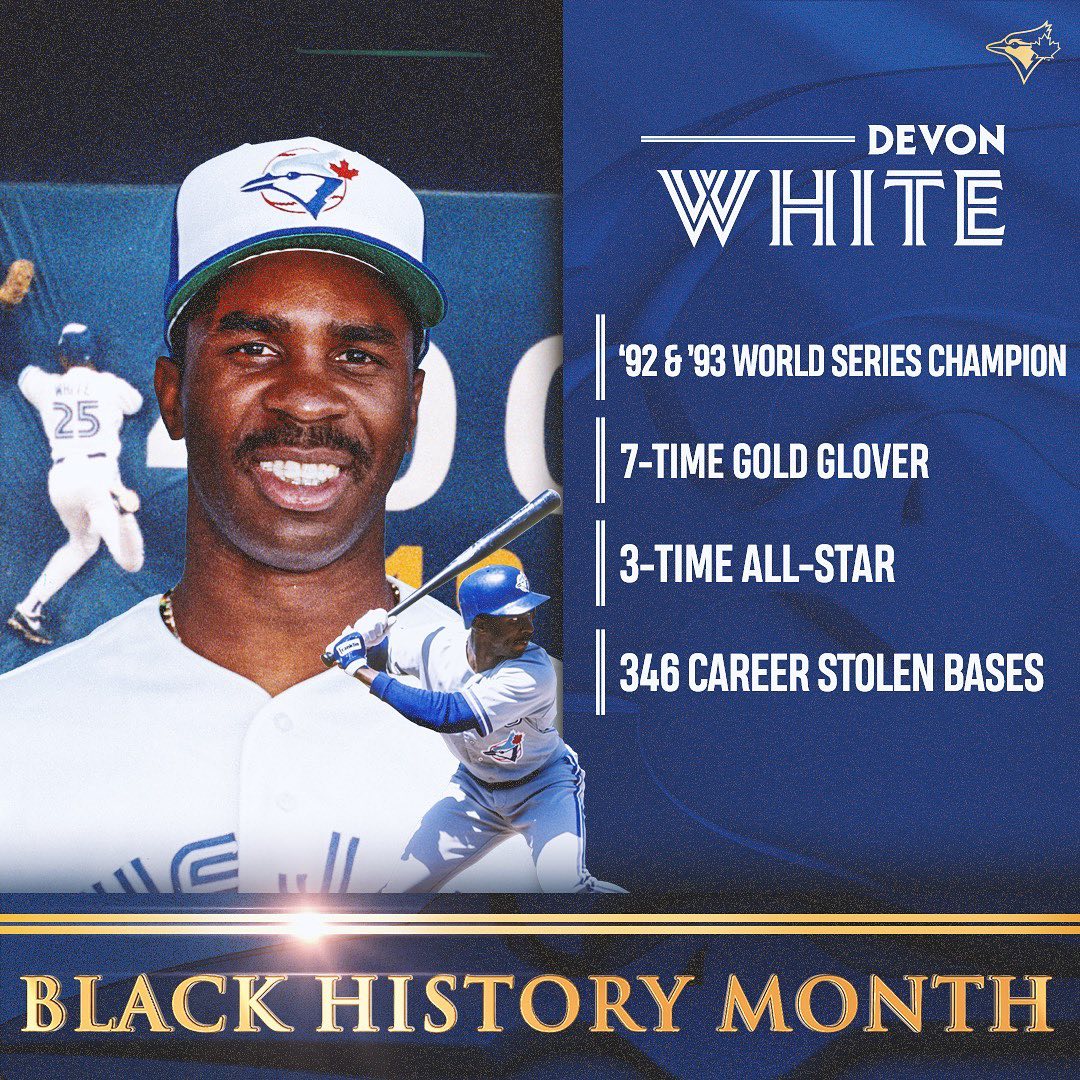 A LEGEND in the outfield! What’s YOUR favourite Devo catch?  #BlackHistoryMonth...