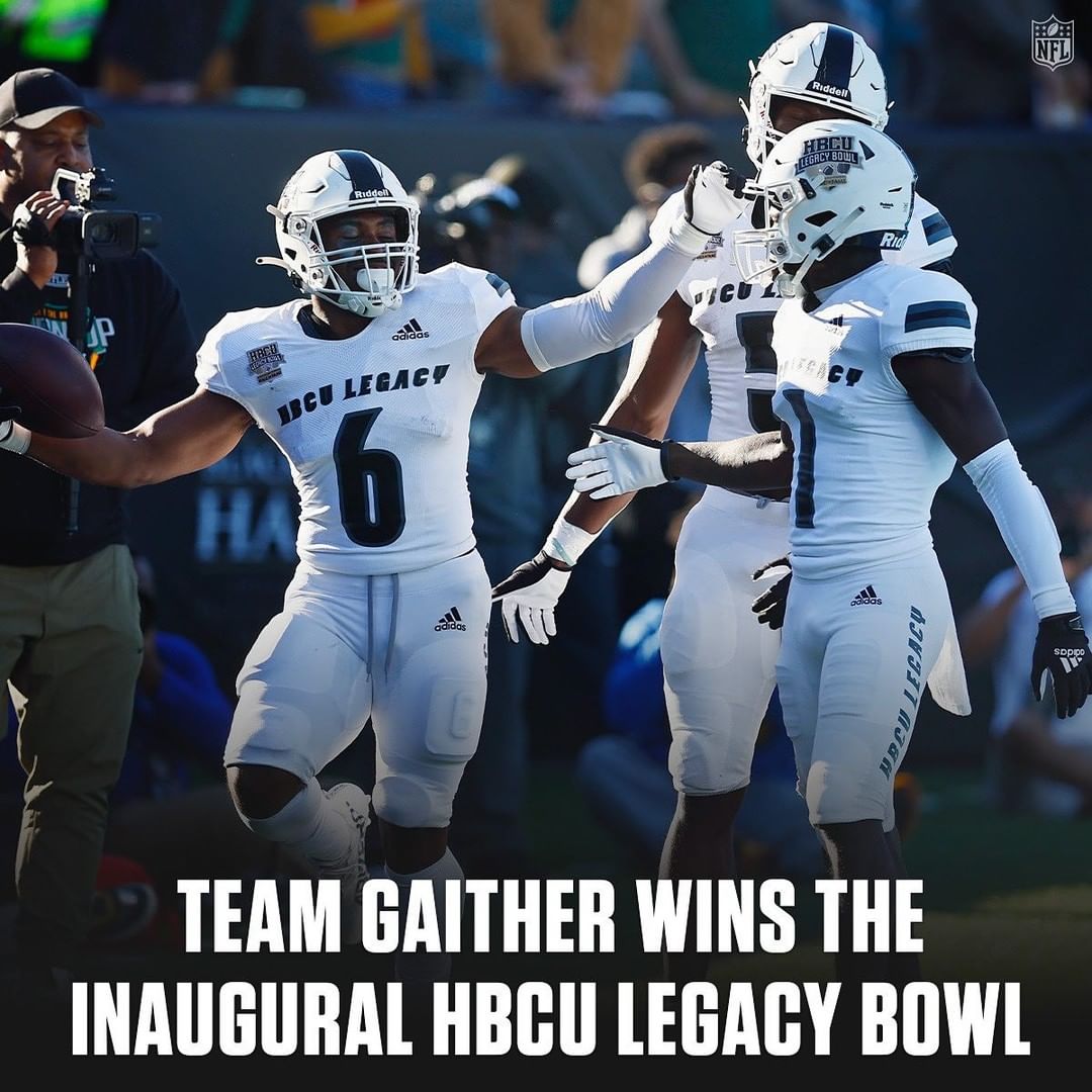 The first @hbculegacybowl ends with Team Gaither securing the victory!   : Brand...