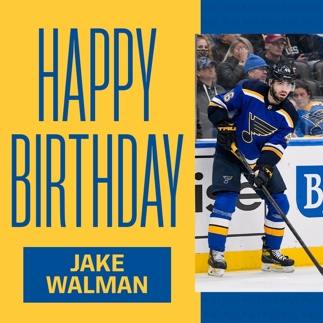 Happy birthday, @jwalman19!!...