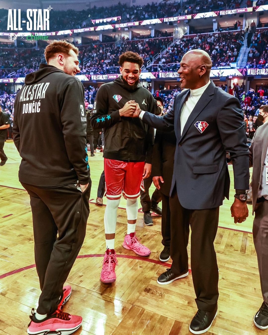 Good times with great friends#NBAAllStar...