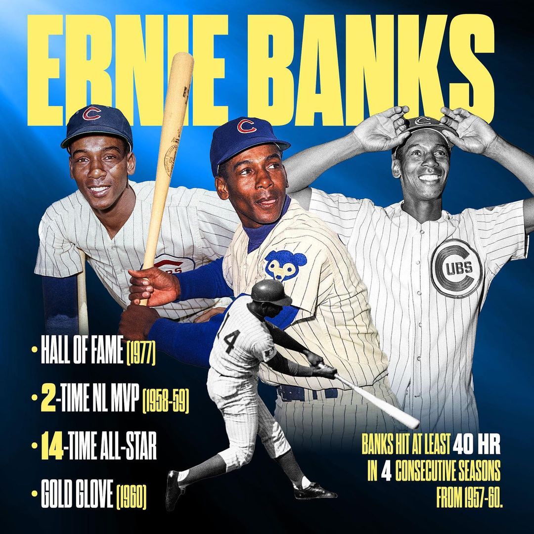 Mr. Cub was one of a kind. #BlackHistoryMonth...