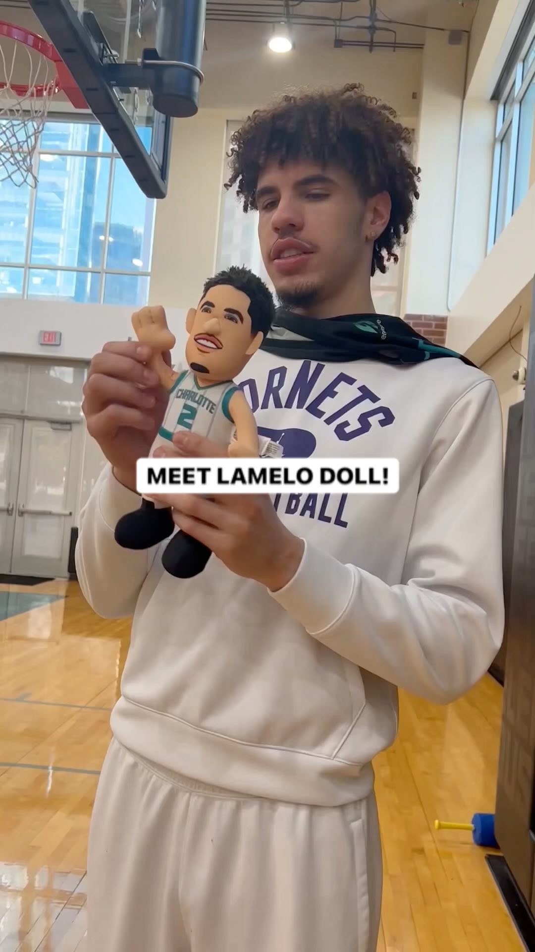 MEET LAMELO DOLL! We took him to Cleveland for #NBAAllStar — have you been follo...