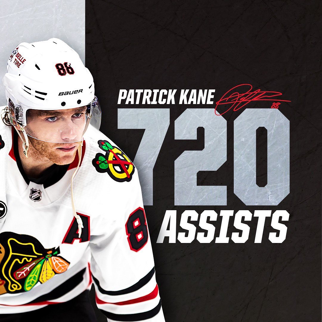 Kaner’s moving on  He passes Savy for 2nd-most  assists in franchise history  ...
