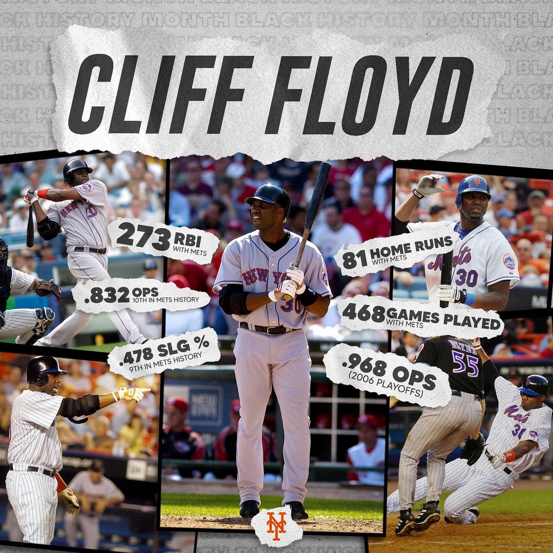 @clifffloyd30’s tenure with the #Mets was simply Amazin’. #BHM...