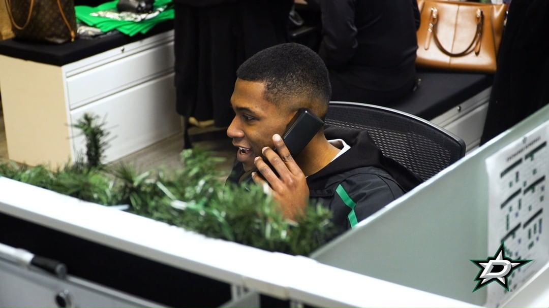 "Being a black individual working for a hockey team really shows people we are h...