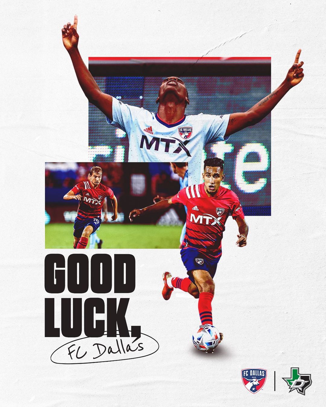 LET’S GO! #DTID  Good luck today and all season long, @FCDallas  #MLSisBack...