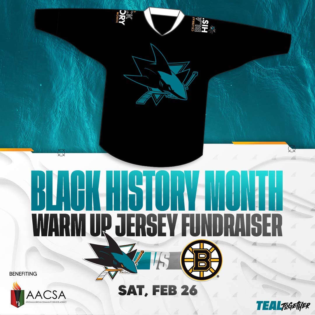 Bid and win one of our #BlackHistoryMonth warmup jerseys!  Fundraiser opens tomo...