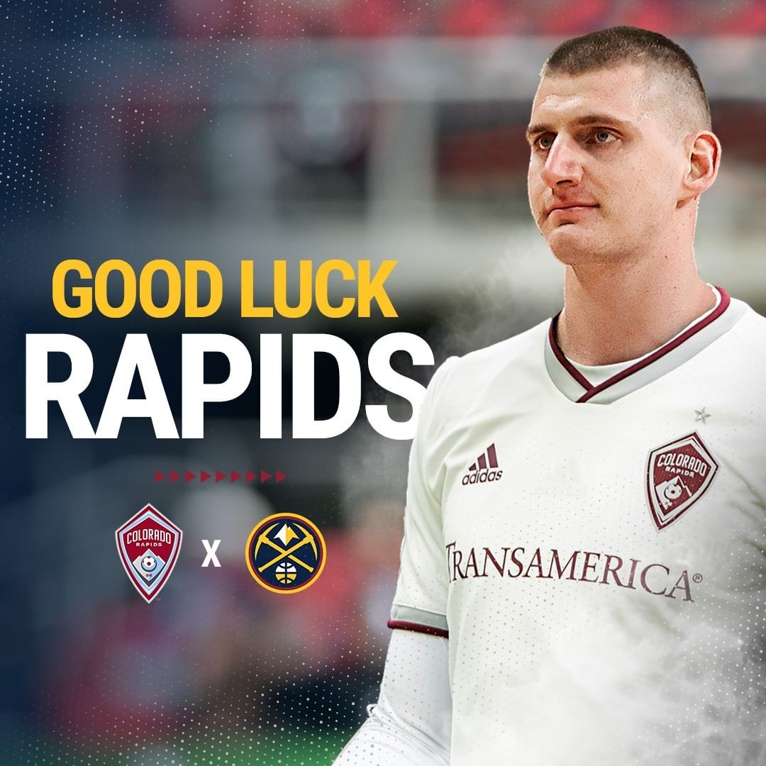 Good luck to our friends up the road today and all season long, @coloradorapids ...