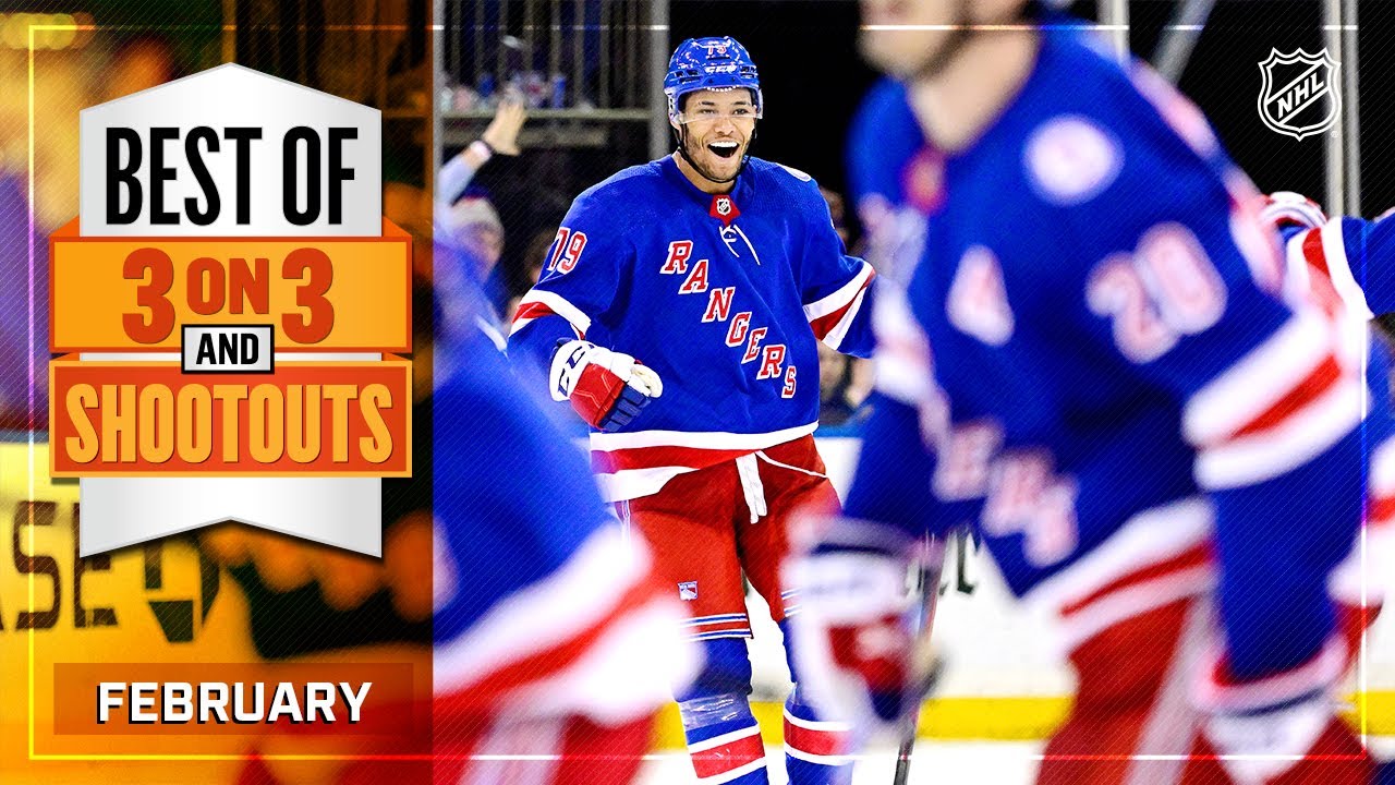 Best 3-on-3 Overtime and Shootout Moments from February | NHL