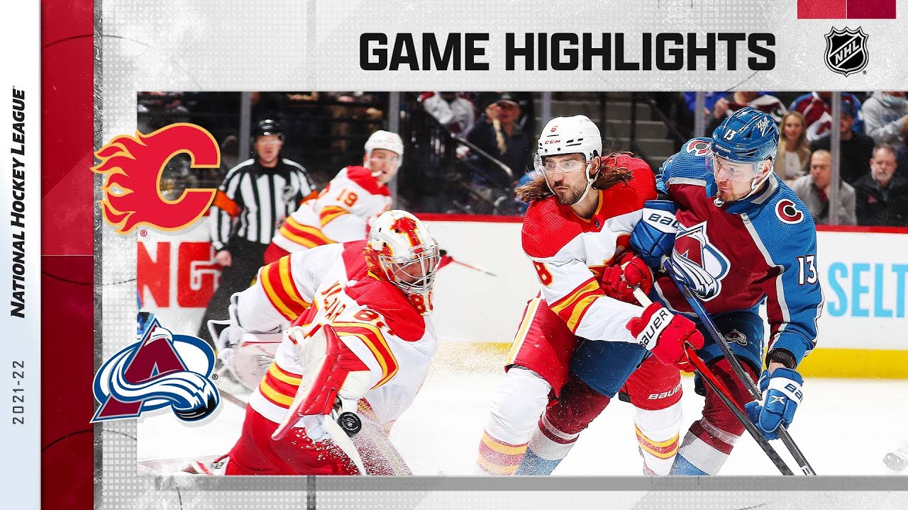 Flames @ Avalanche 3/5 | NHL Highlights 2022