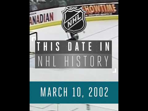 Nabokov scores power-play goal | This Date in History #shorts