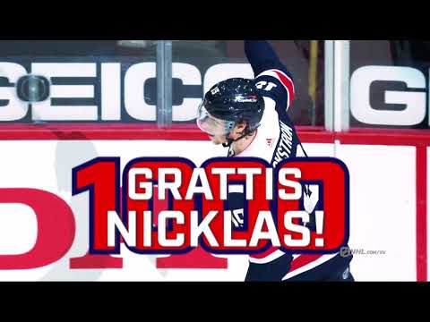 Nicklas Bäckström 1000 poäng i NHL - Höjdpunkter