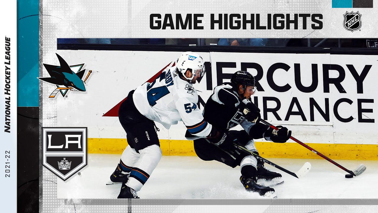 Sharks @ Kings 3/10 | NHL Highlights