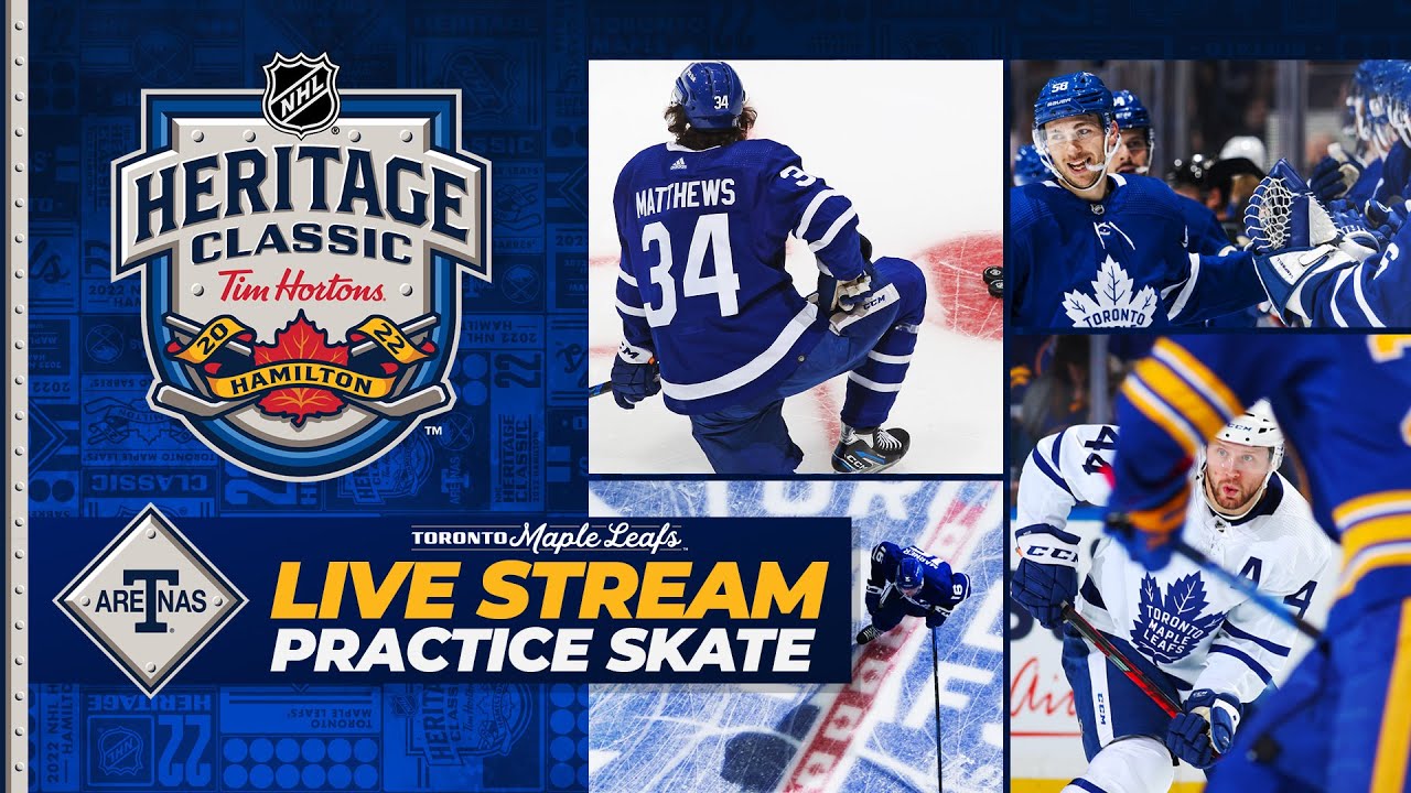 2022 Heritage Classic Live Practice Skates | Toronto Maple Leafs