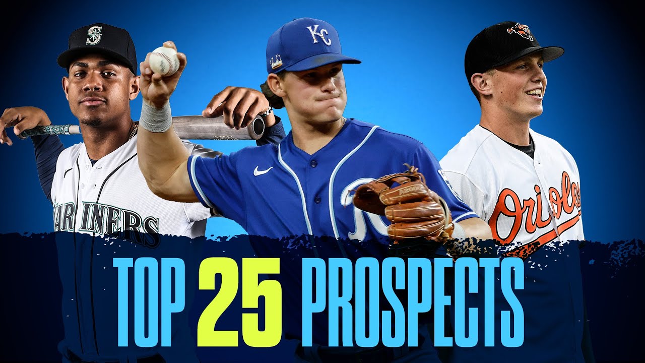 MLB's Top 25 Prospects for 2022 (Bobby Witt Jr., Adley Rutschman, Julio Rodriguez and more!)