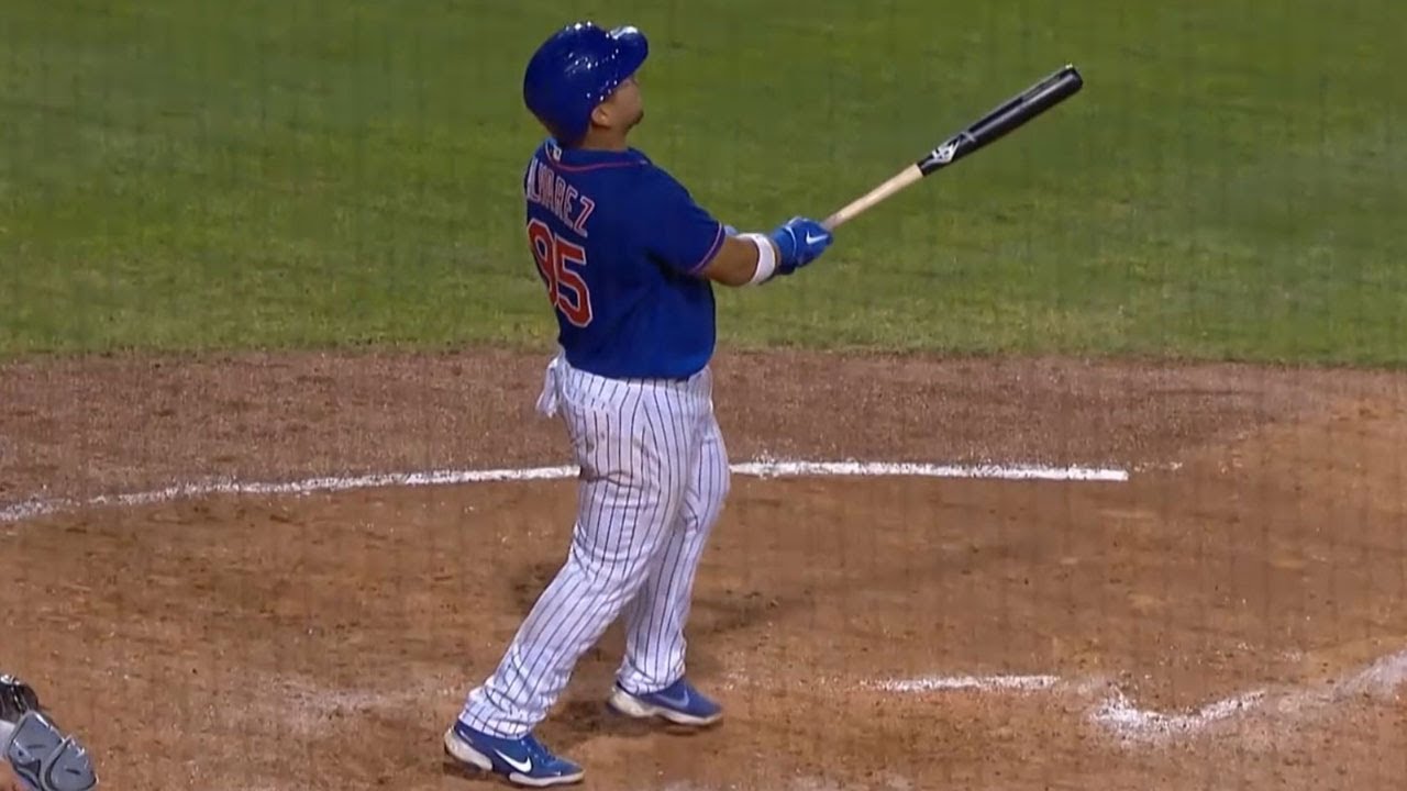 MOONSHOT!! Mets' top prospect Francisco Alvarez SMASHES this homer way out! No. 10 prospect in MLB!