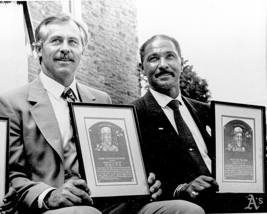 Billy Williams was inducted into the National Baseball Hall of Fame in 1987. #Bl...
