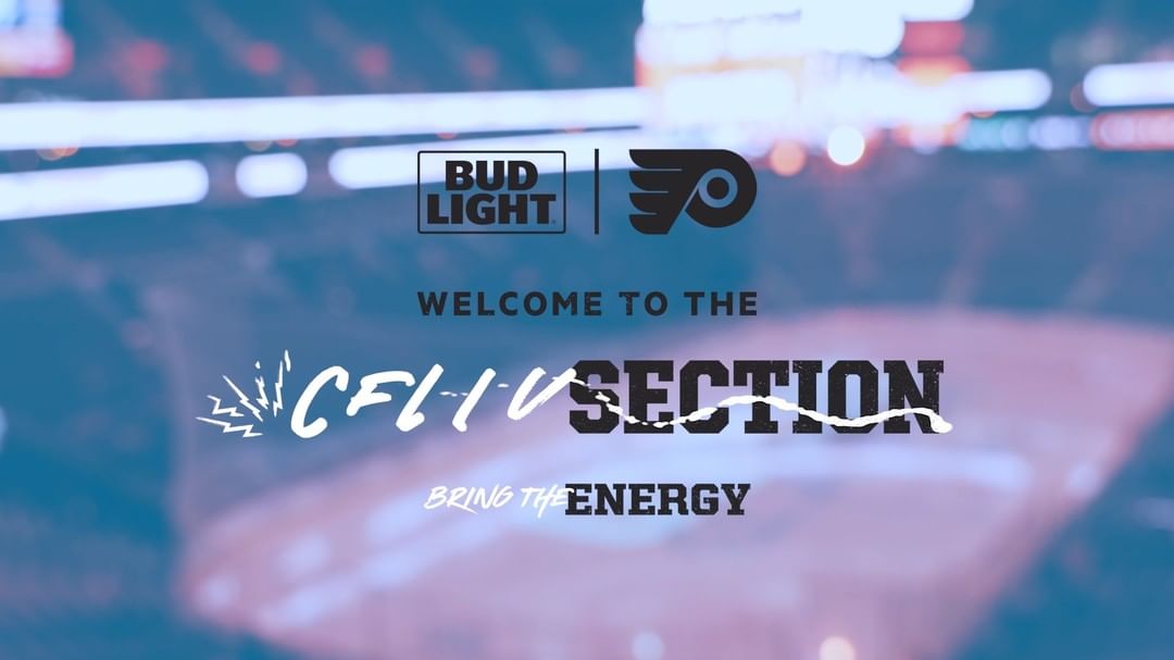Stick taps to @BudLight, who is hooking up lucky Flyers fans all season long by ...