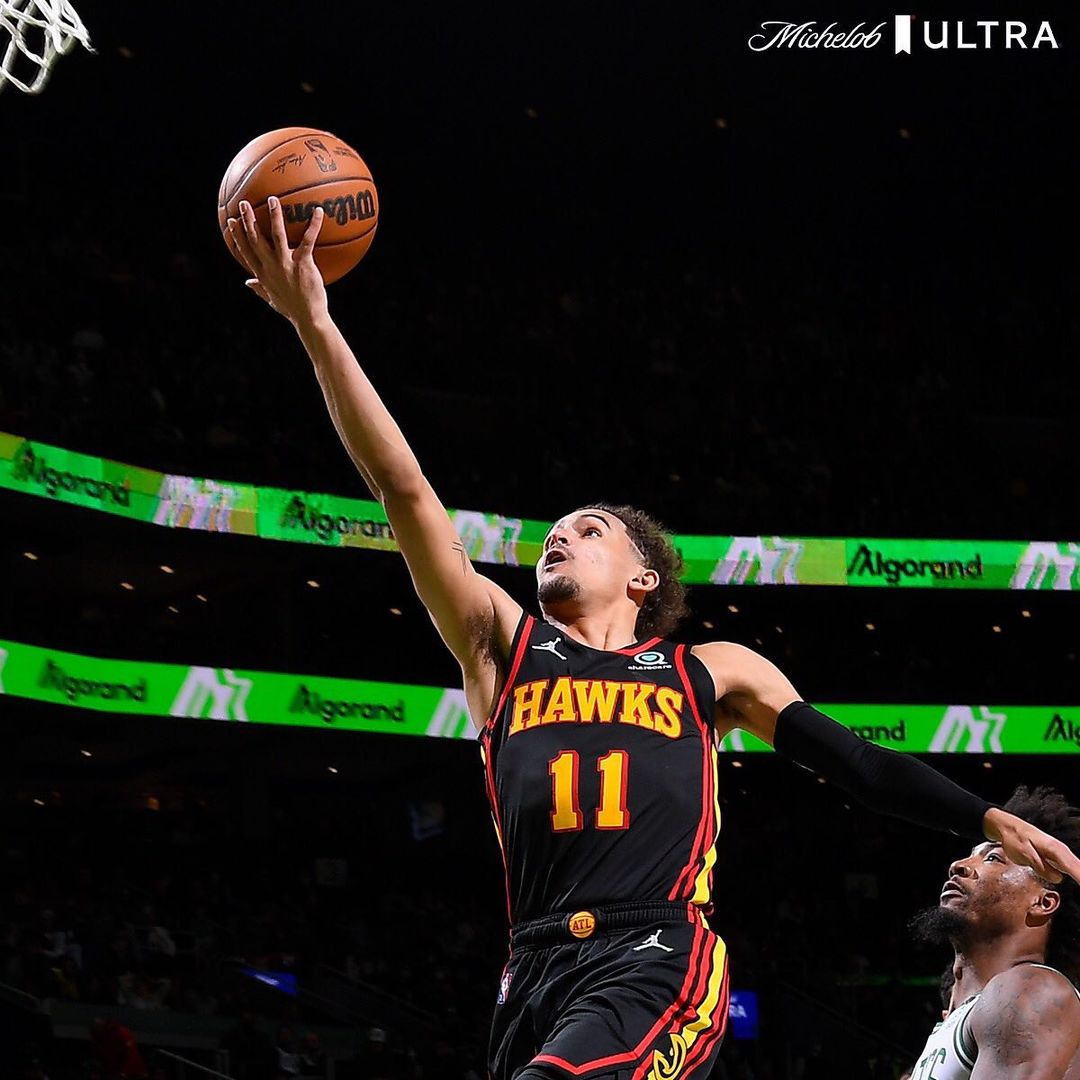 Trae came through with 31 PTS and 6 AST

Shot of the Game presented by @michelob...