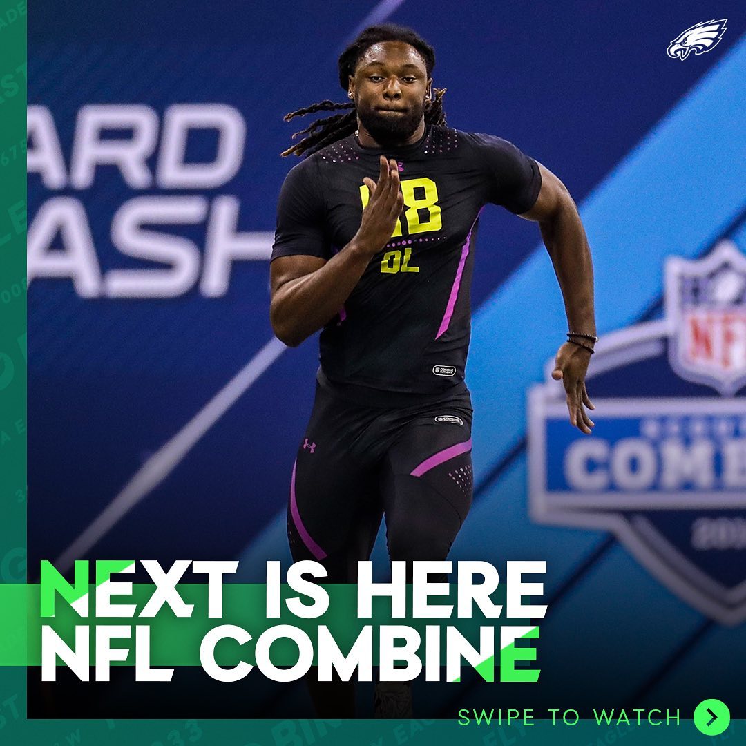 Who’s got next?

#NFLCombine | #FlyEaglesFly

: March 3-6 on NFL Network...