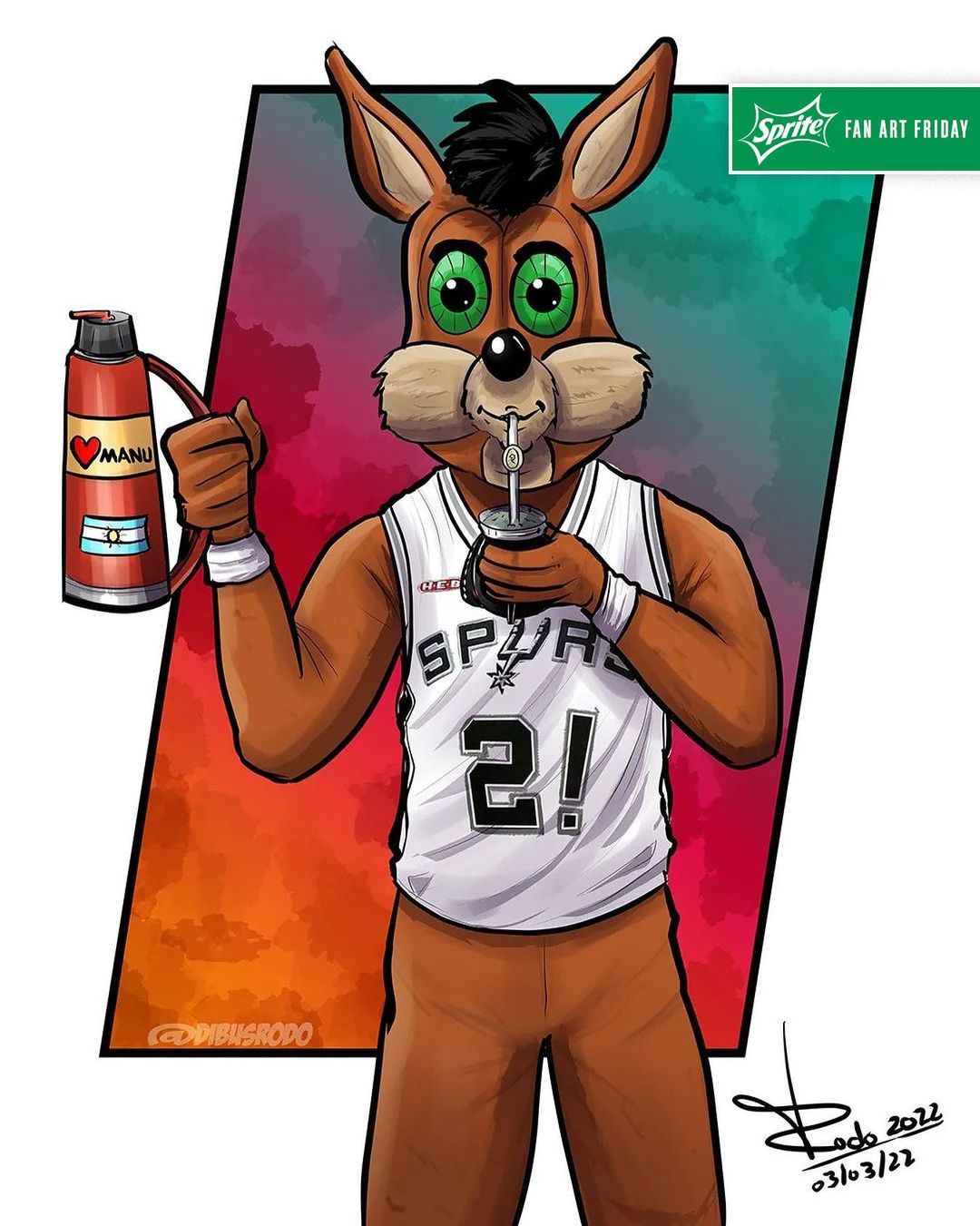 Someone's got a birthday next week  Join us for @spurscoyote's bday celebration...