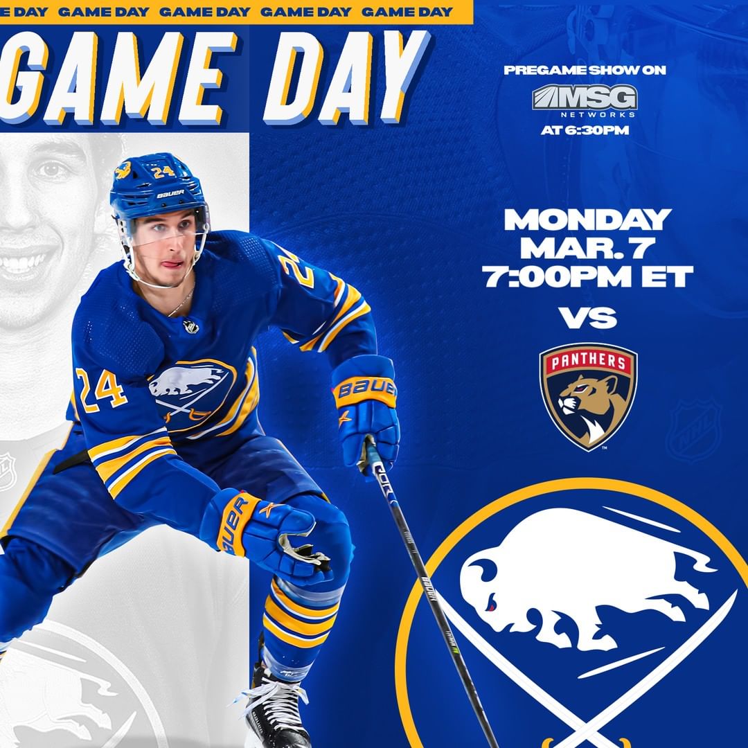 Right back at it on home ice!

: @MSGNetworks 
: @WGR550 

#LetsGoBuffalo...