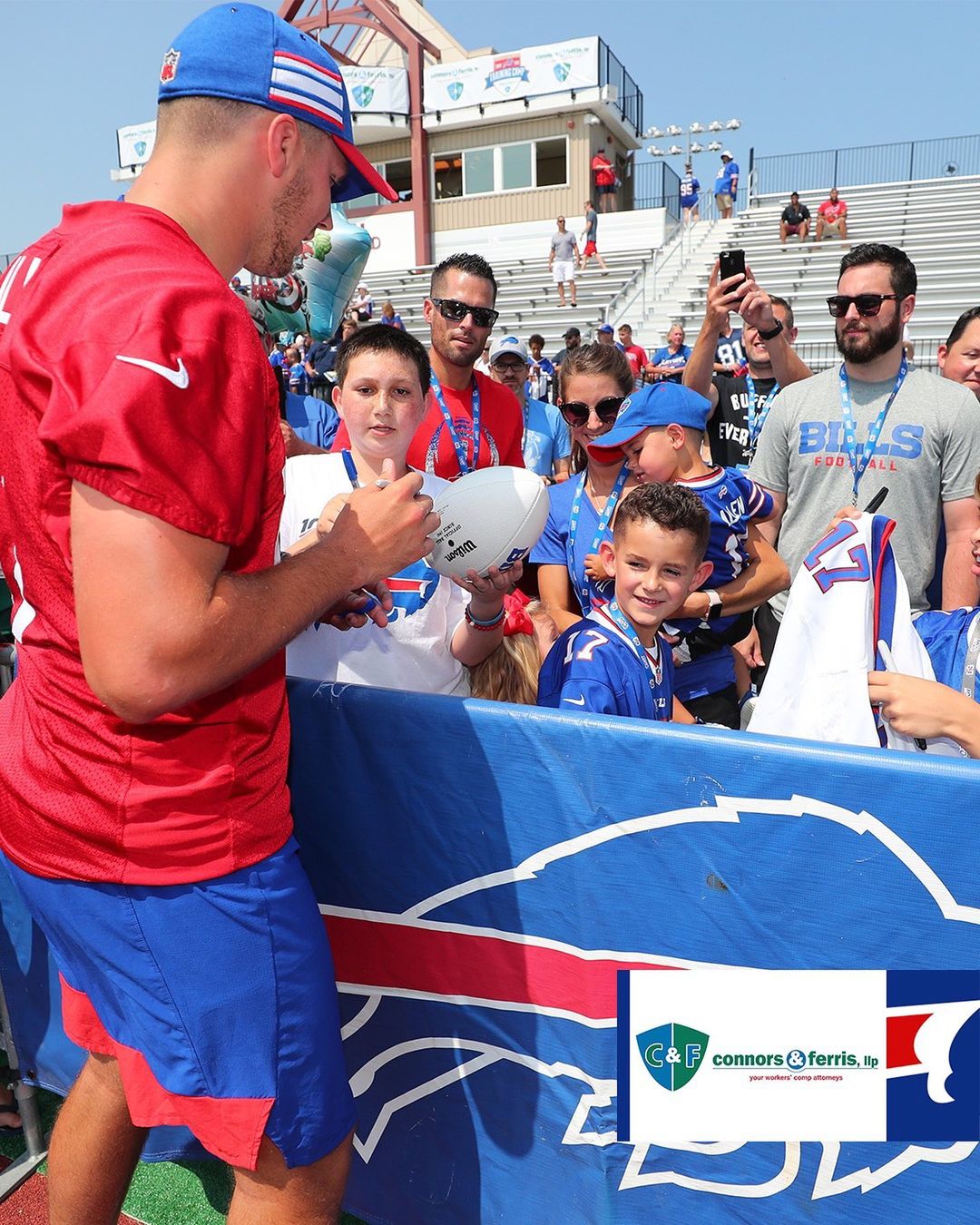 The Bills and St. John Fisher College have agreed to terms on a one-year deal fo...