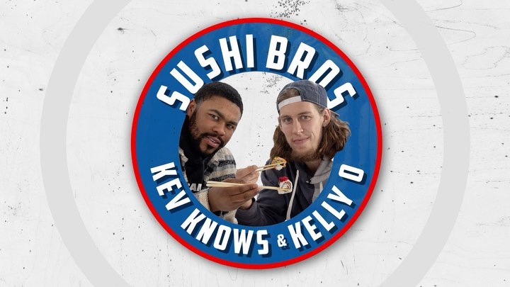 Introducing... the Sushi Bros: Kev Knows & Kelly O!  @KellyOlynyk and @KevKnows ...