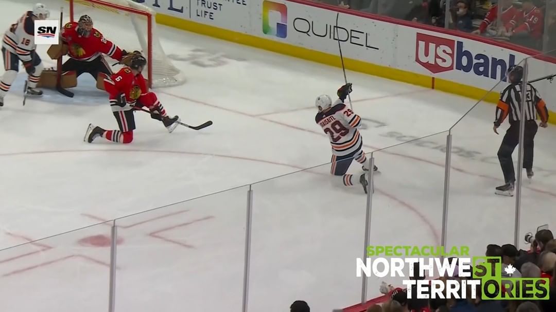 Connor's drop-pass to Leon for a PPG in Chicago is up for our latest Spectacular...