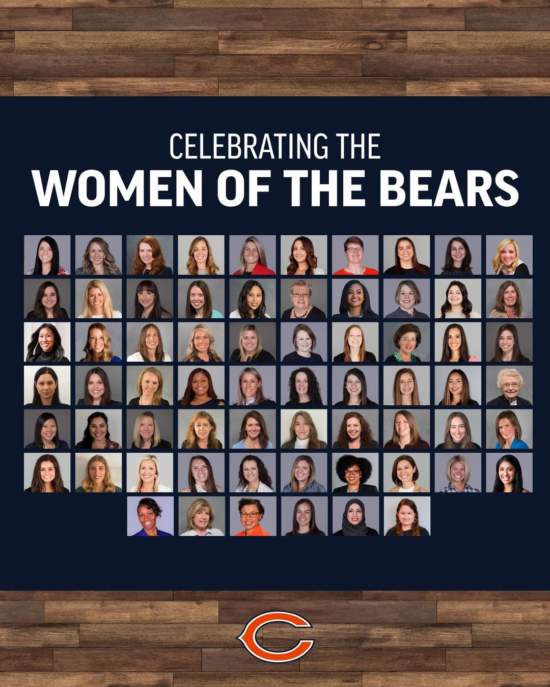 Happy #InternationalWomensDay to all the hardworking women of the Chicago Bears!...