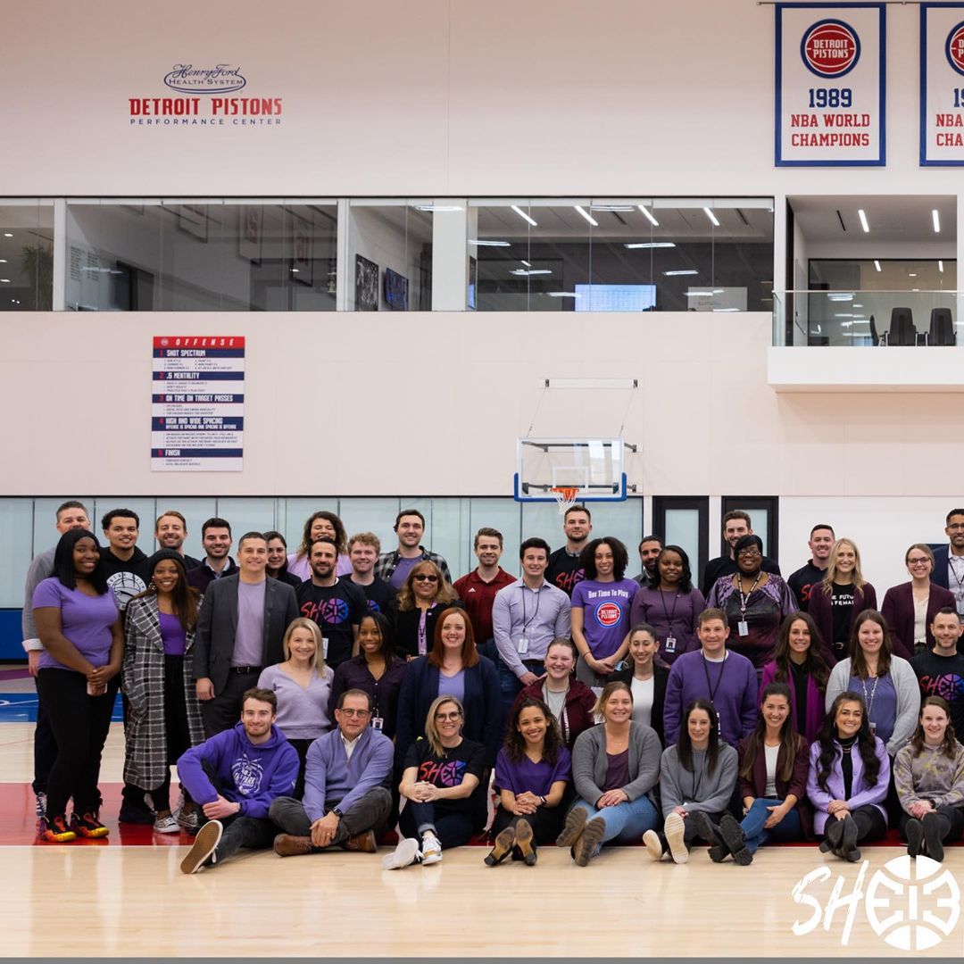 The #Pistons are committed to uplifting, inspiring, and celebrating women. Shout...